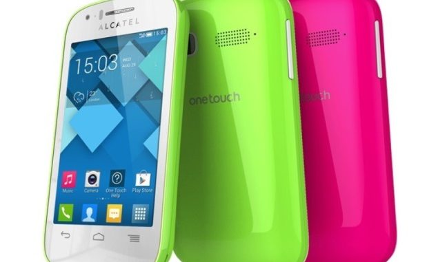 The Alcatel Onetouch Pop Fit