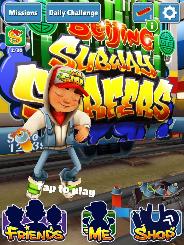 Обзор игры Subway Surf: уличные войны на планшете iPad - Apple Pay, Google  Pay, Android Pay, NFC phones